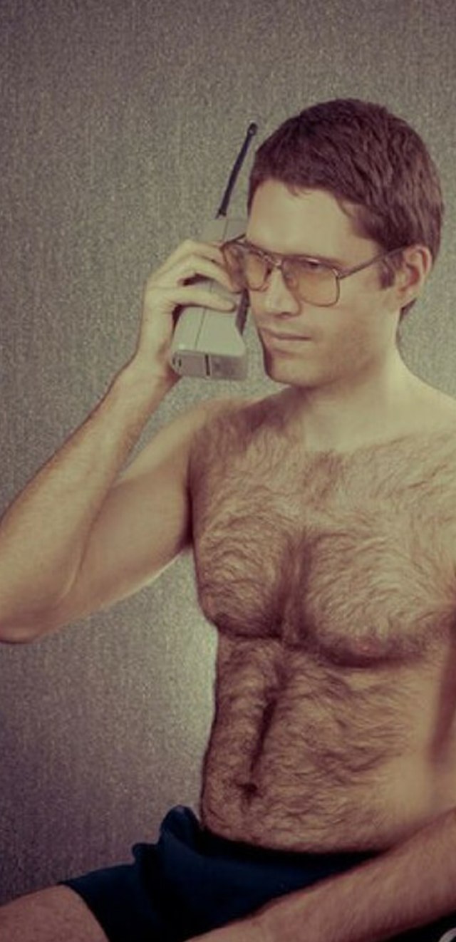 A Trash Talk team member on the phone