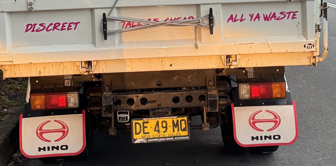 Trash Talk truck