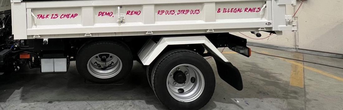 Trash Talk truck
