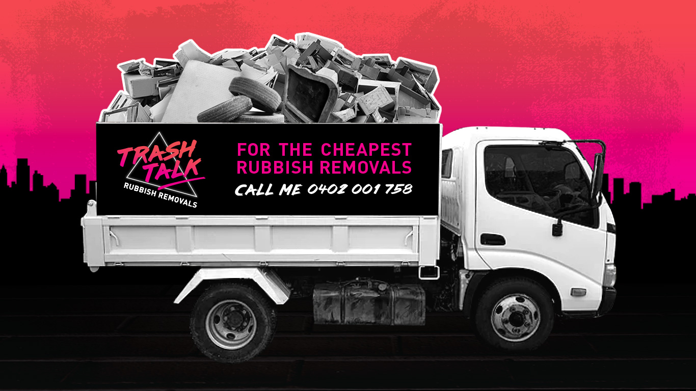 Trash Talk rubbish removal web banner